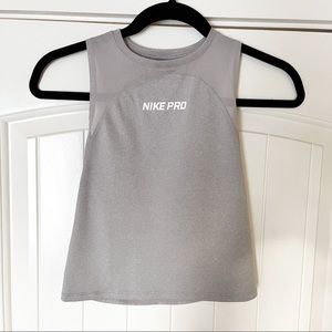 Nike Pro Heatherized Tank (S)